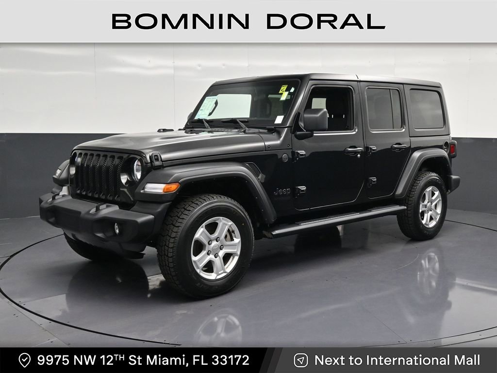 Used 2022 Jeep Wrangler Unlimited Sport AWD/4WD image 1