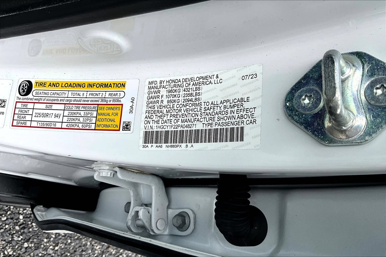 Used 2023 Honda Accord LX image 17