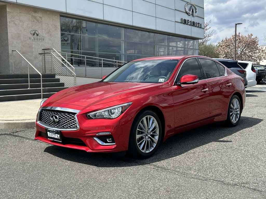 Certified 2023 INFINITI Q50 Luxe w/ Cargo Package image 1