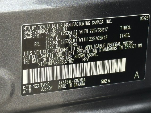 Certified 2025 Toyota RAV4 XLE AWD/4WD image 32