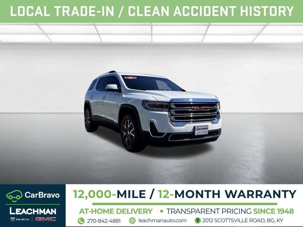 Certified 2022 GMC Acadia SLE w/ Driver Convenience Package