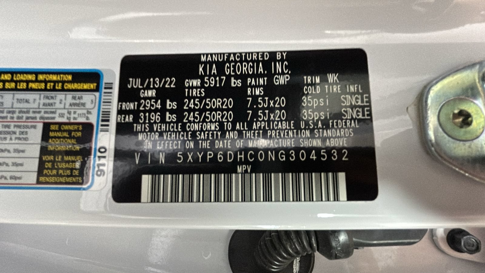Used 2022 Kia Telluride S AWD/4WD image 12