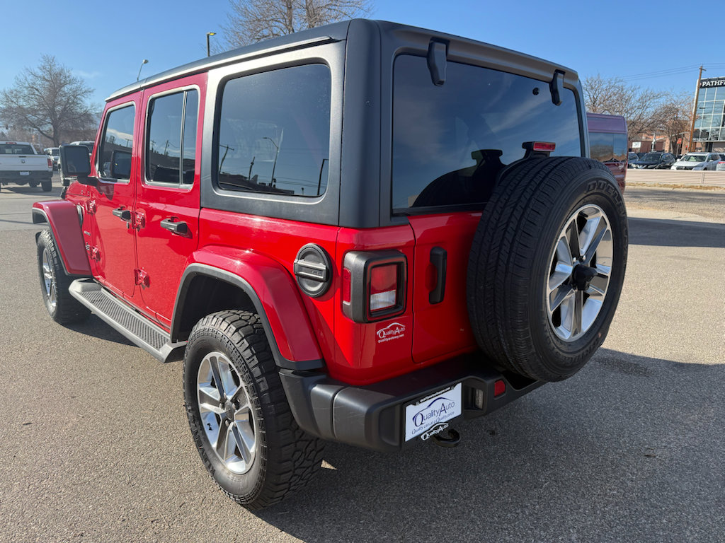 Used 2021 Jeep Wrangler Unlimited Sahara AWD/4WD image 8