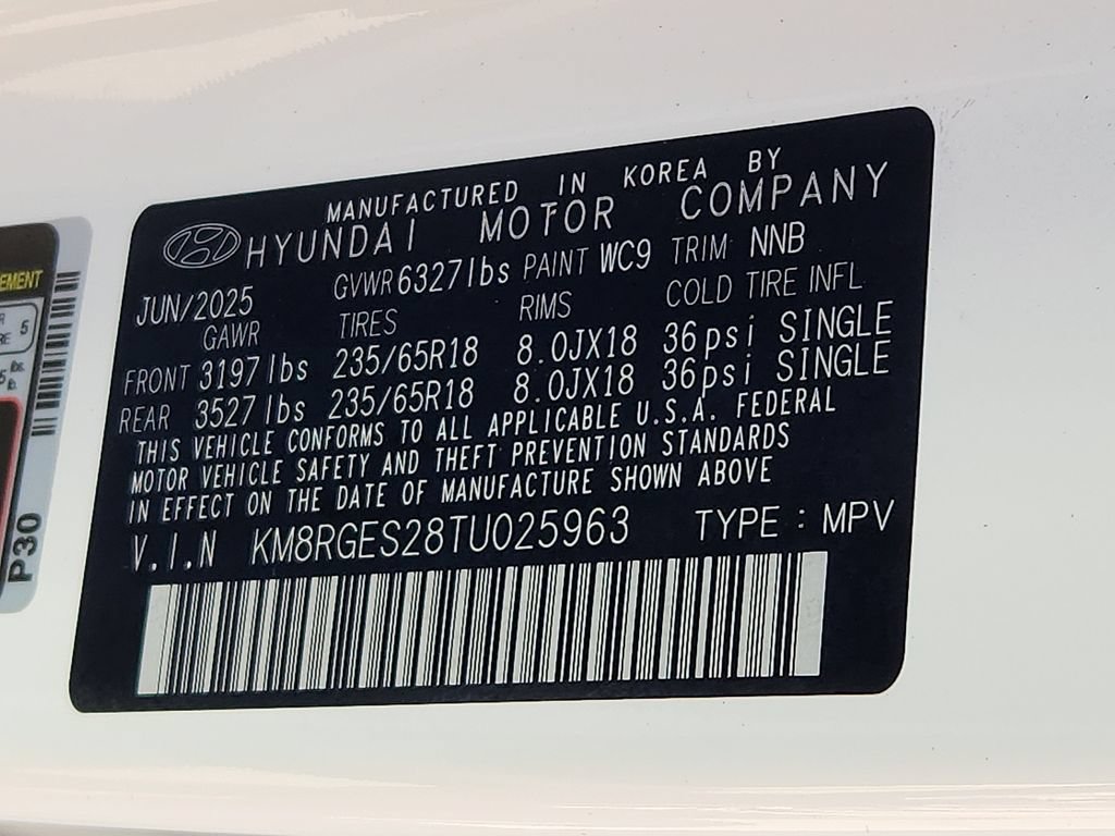 Used 2026 Hyundai Palisade SEL AWD/4WD image 28