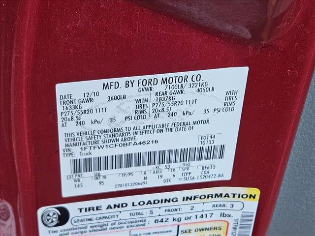 Used 2011 Ford F150 Platinum image 25