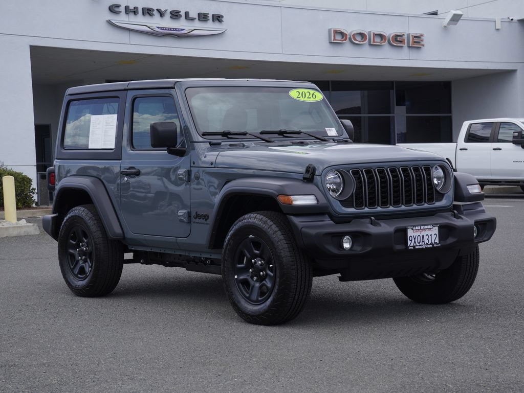 Certified 2026 Jeep Wrangler Sport AWD/4WD video 2