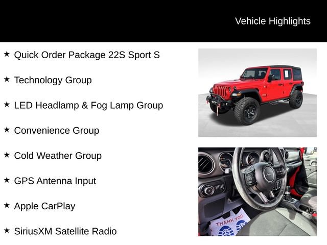 Certified 2020 Jeep Wrangler Unlimited Sport S image 8
