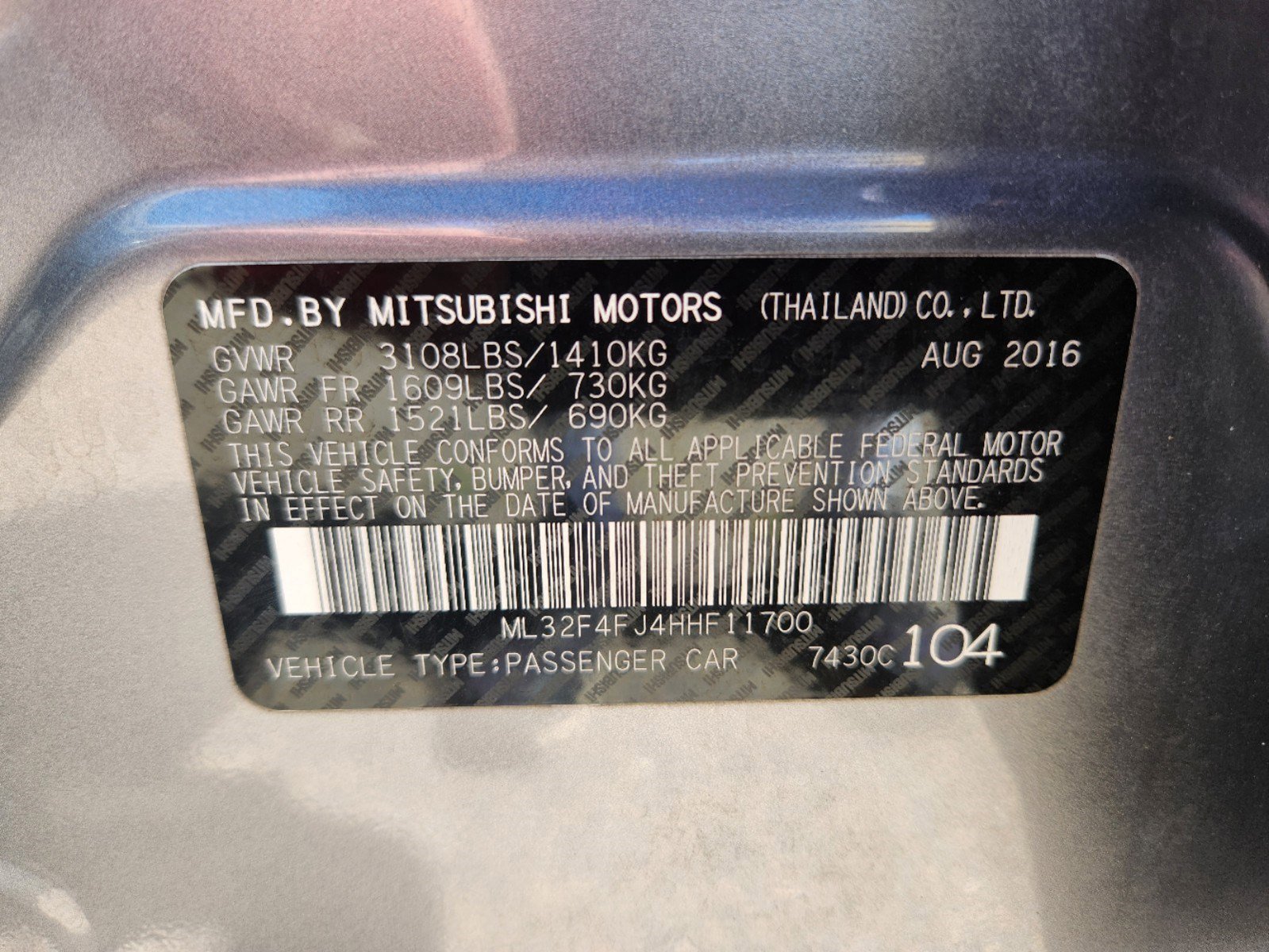 Used 2017 Mitsubishi Mirage G4 SE image 31