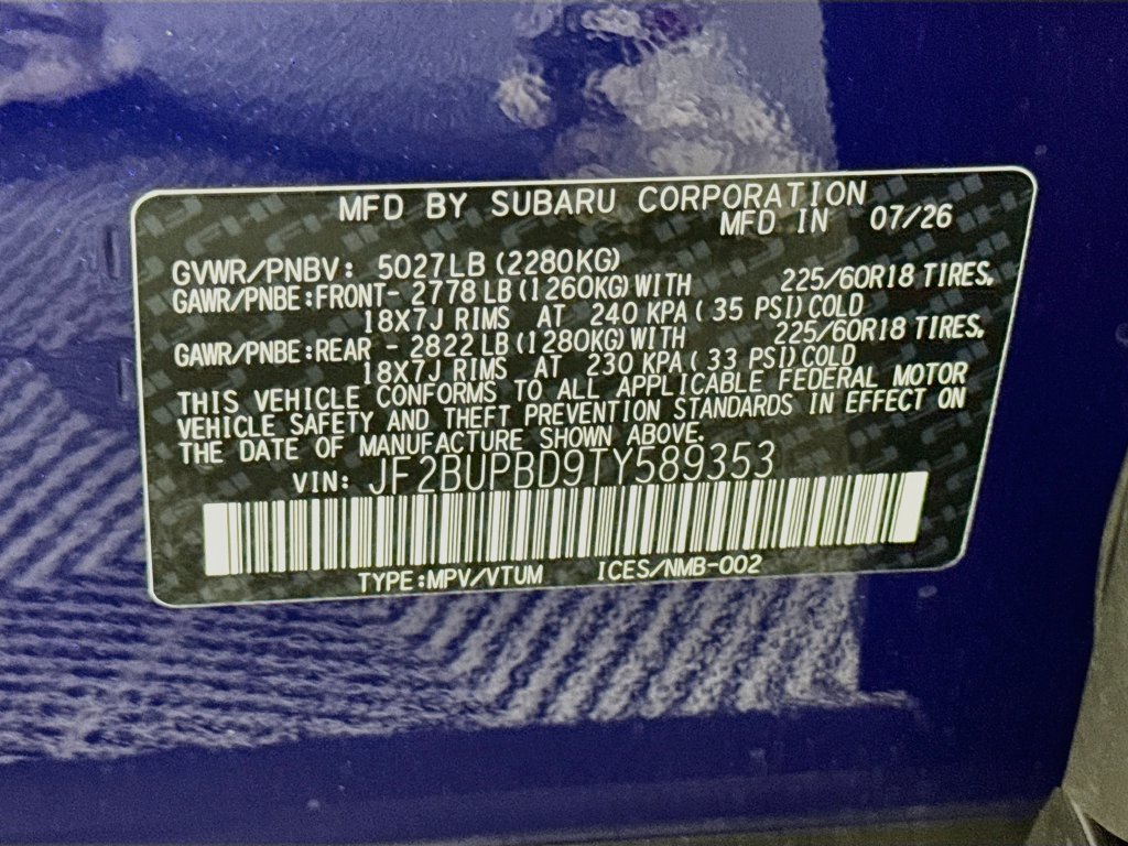 New 2026 Subaru Outback Premium AWD/4WD image 33