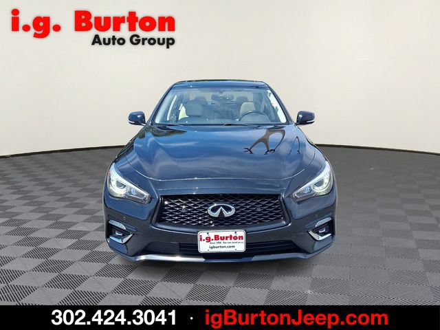 Used 2021 INFINITI Q50 Luxe w/ All Weather Package AWD/4WD video 2