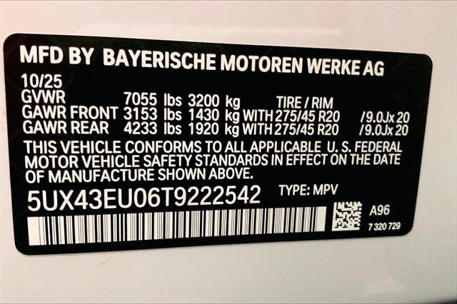 New 2026 BMW X5 xDrive50e w/ Climate Comfort Package image 10