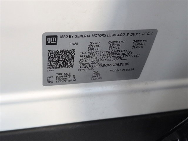 Used 2024 Chevrolet Blazer RS w/ LPO, Cargo Package image 20