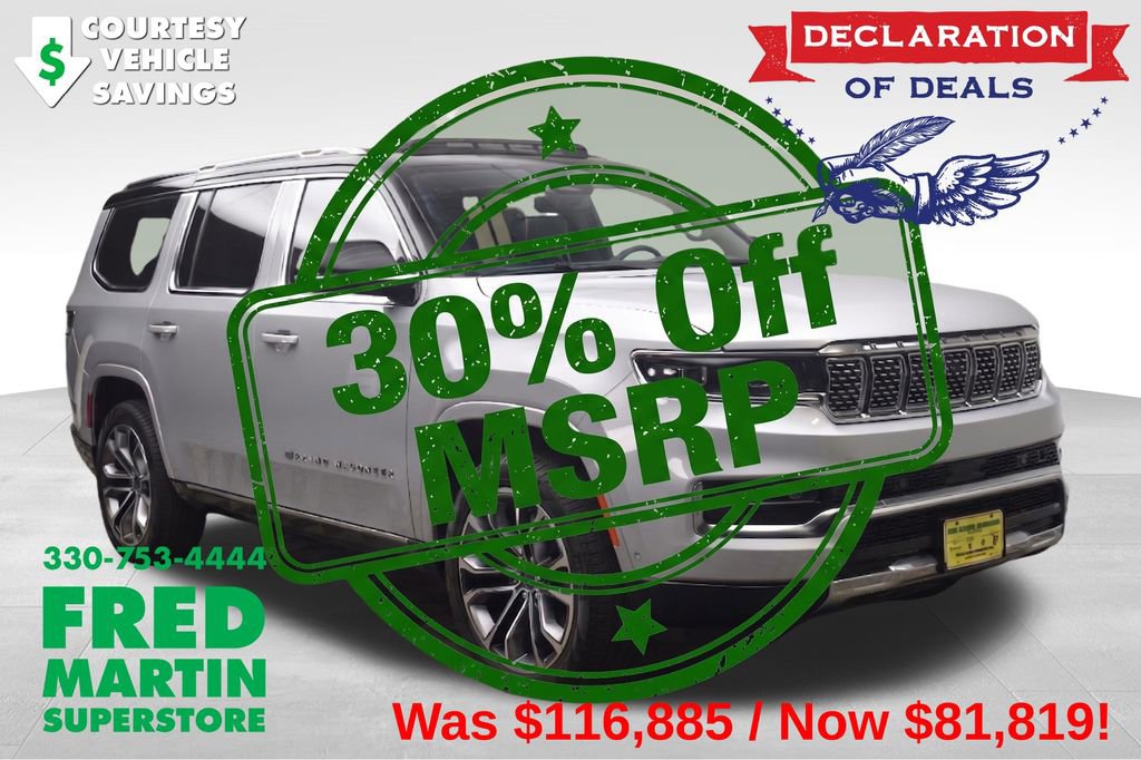 New 2024 Jeep Grand Wagoneer Series III AWD/4WD image 1