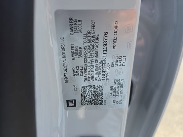 New 2026 Chevrolet Colorado ZR2 w/ ZR2 Bison Edition AWD/4WD image 38