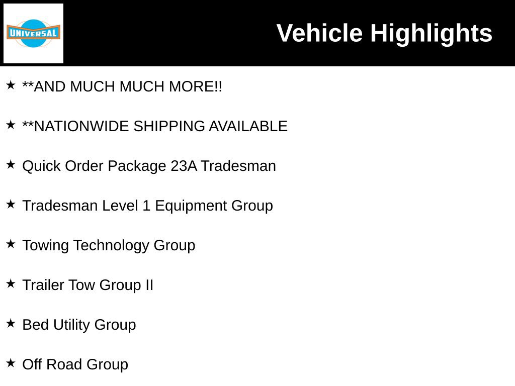 New 2027 RAM 1500 Tradesman w/ Off Road Group AWD/4WD image 9