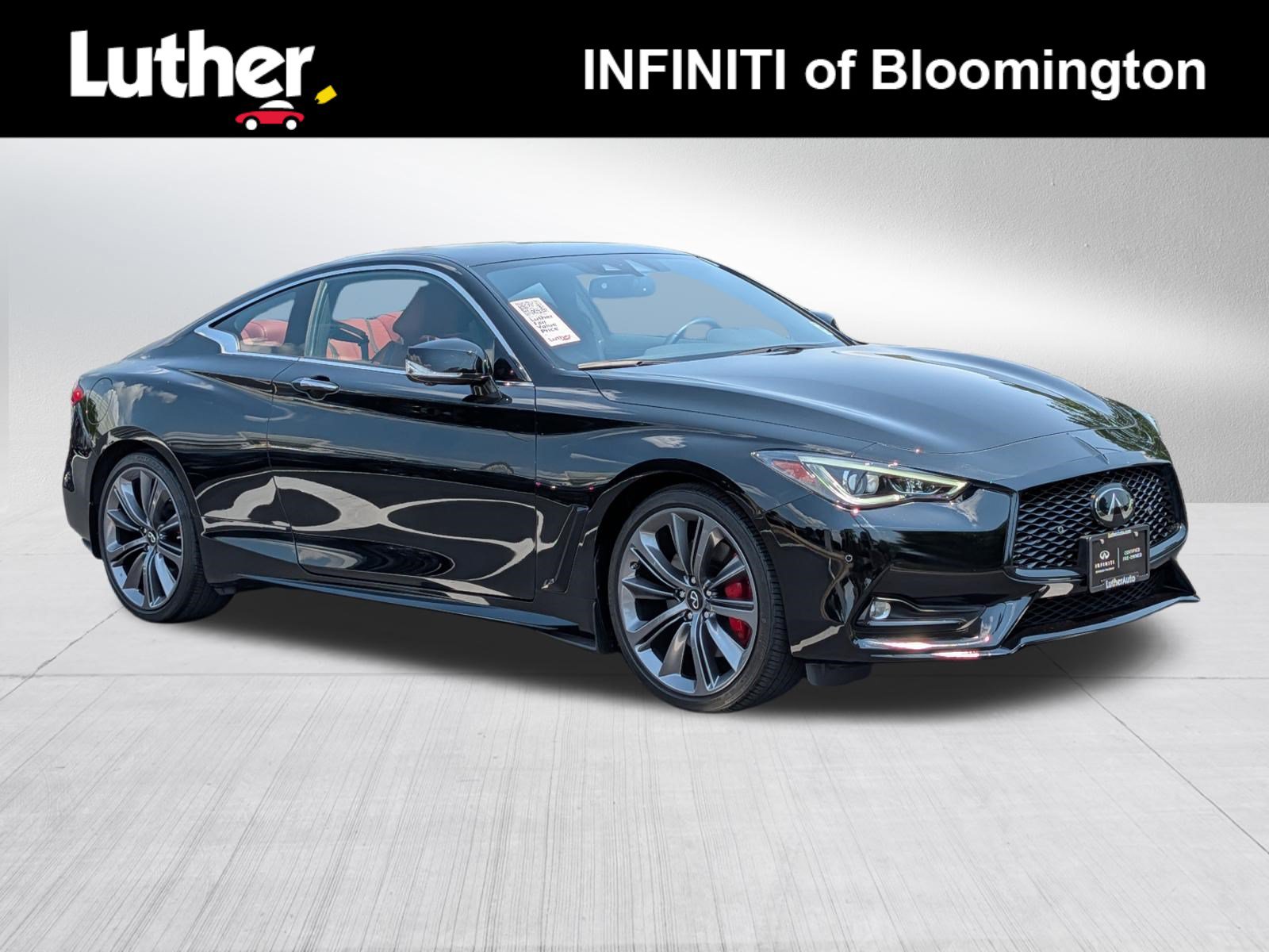 Certified 2022 INFINITI Q60 Red Sport 400 w/ Proactive Package AWD/4WD image 1