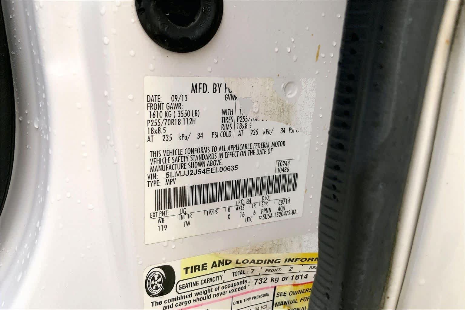 Used 2014 Lincoln Navigator 4WD w/ Equipment Group 101A image 34