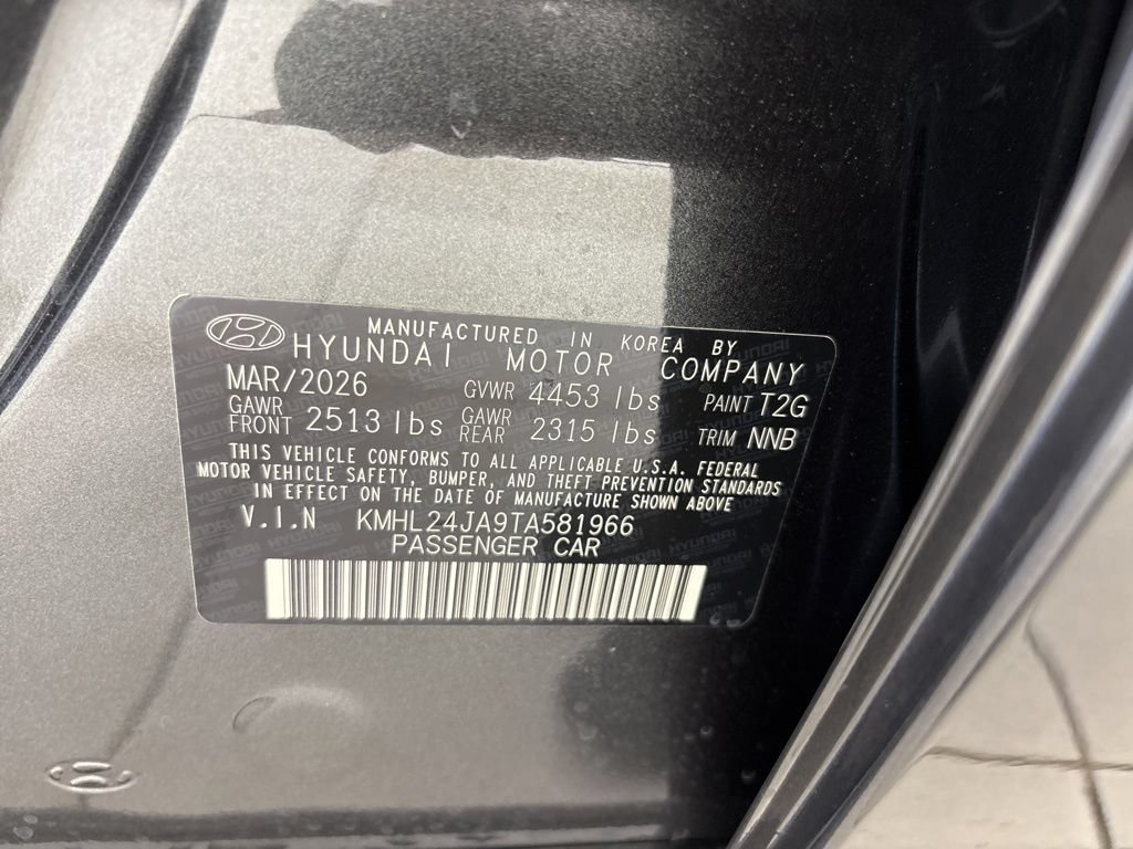 New 2026 Hyundai Sonata SE FWD image 11