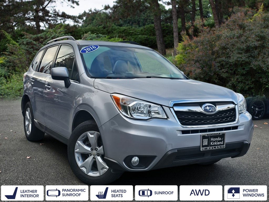 Used 2016 Subaru Forester 2.5i Limited w/ Popular Package #2 AWD/4WD image 1