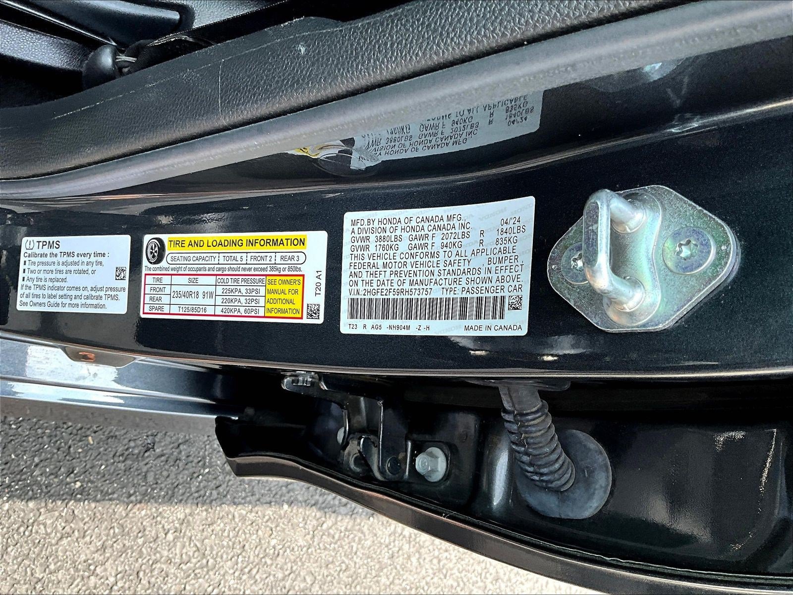 Used 2024 Honda Civic Sport image 18
