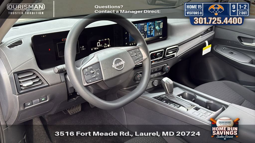 New 2026 Nissan Sentra S w/ Floor Mat Package FWD image 11