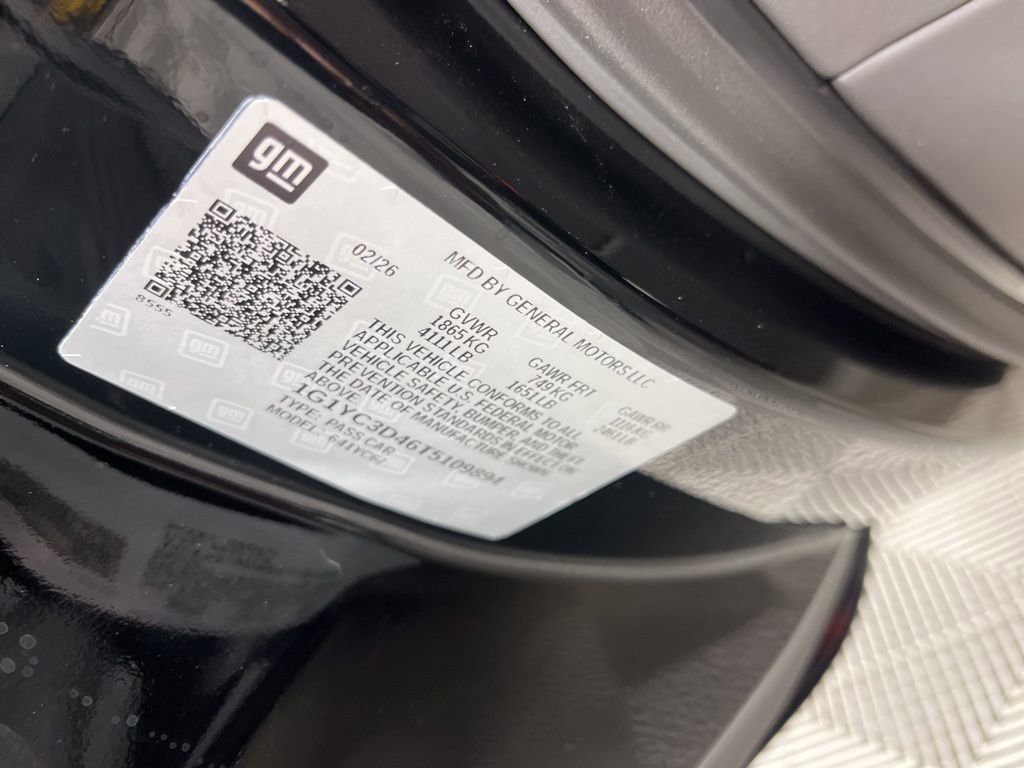 New 2026 Chevrolet Corvette Stingray Premium Conv w/ Stealth Interior Trim Package RWD image 25