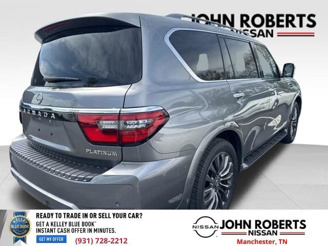 Used 2024 Nissan Armada Platinum w/ Captain's Chairs Package image 6