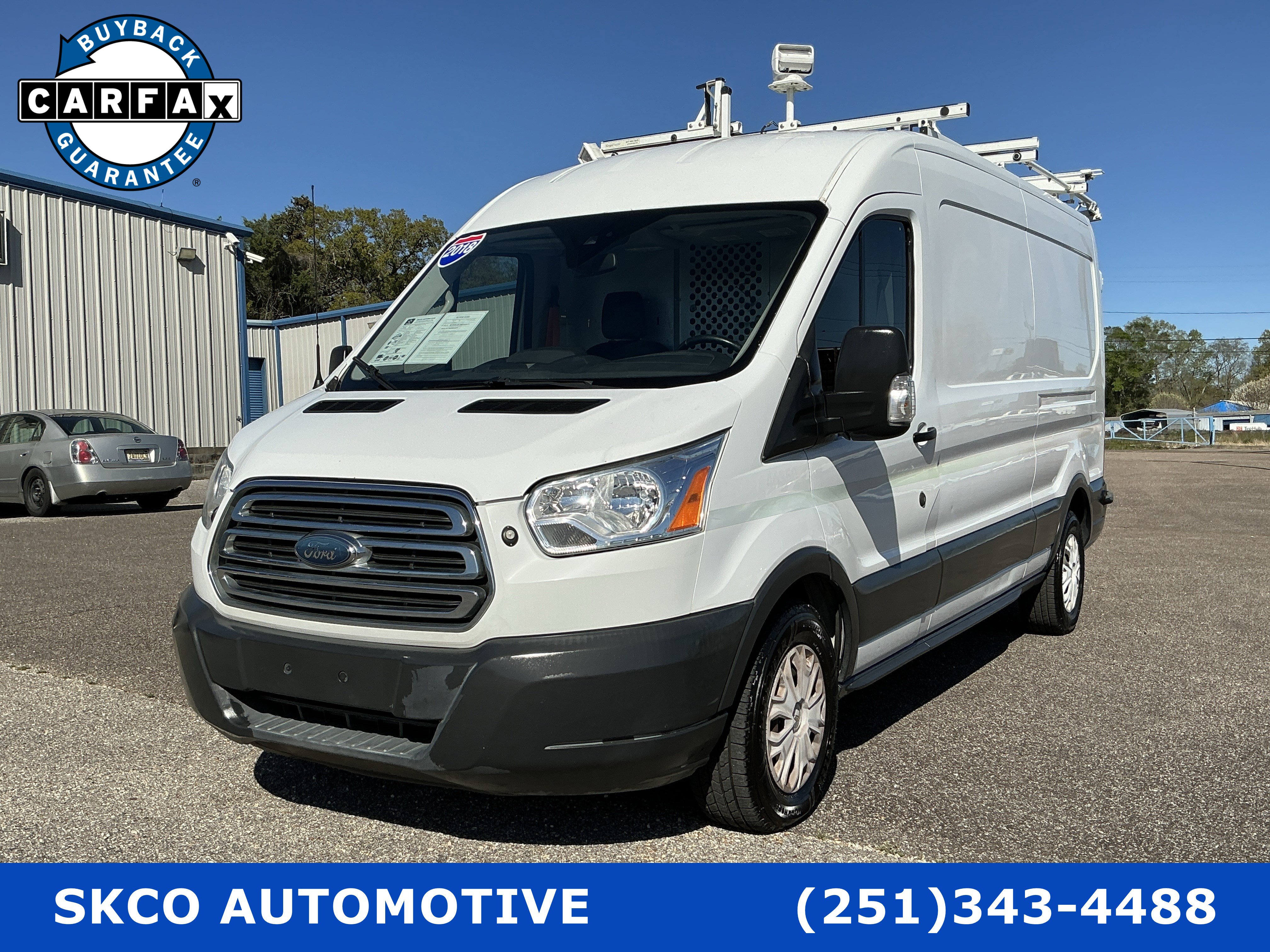 Used 2018 Ford Transit 250 148 Medium Roof w/ Exterior Upgrade Package image 1