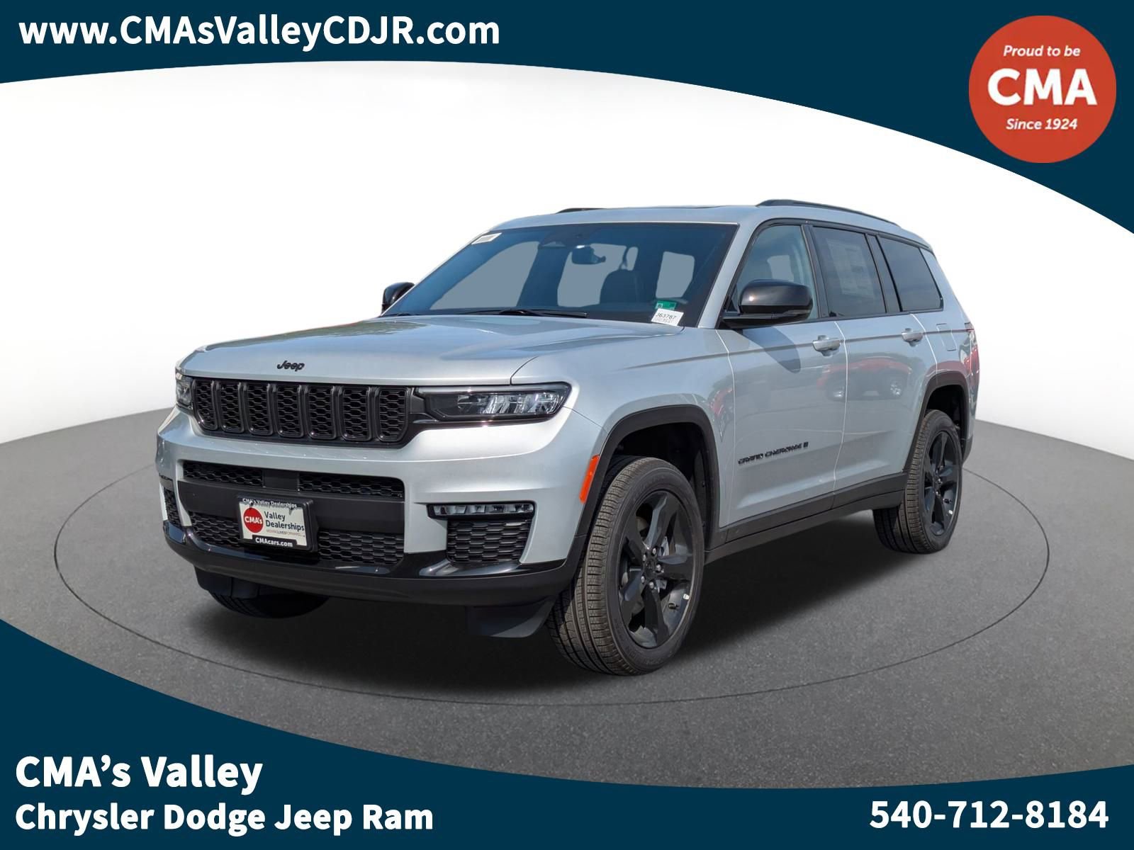 New 2025 Jeep Grand Cherokee L Limited w/ Black Appearance Package AWD/4WD image 1