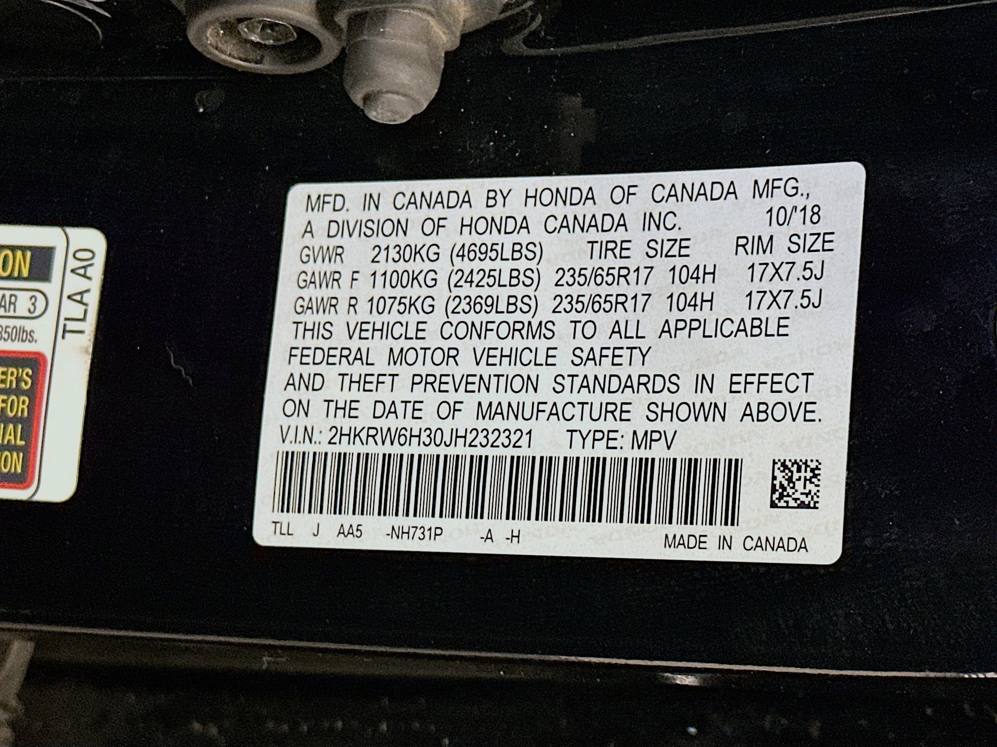 Used 2018 Honda CR-V LX image 12