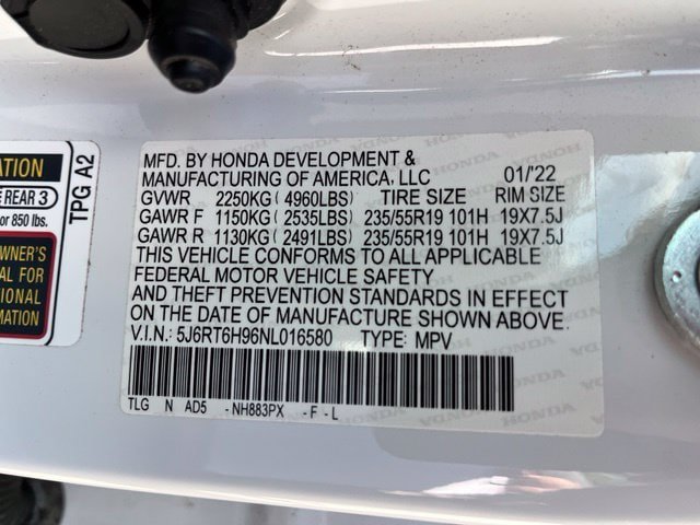 Certified 2022 Honda CR-V Touring image 15
