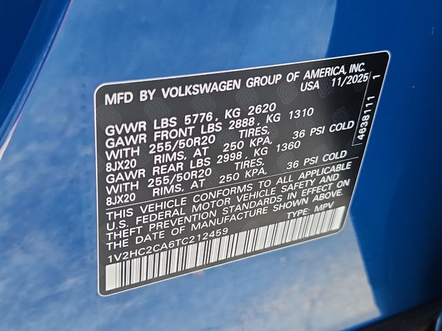 Certified 2026 Volkswagen Atlas Cross Sport SE AWD/4WD image 17
