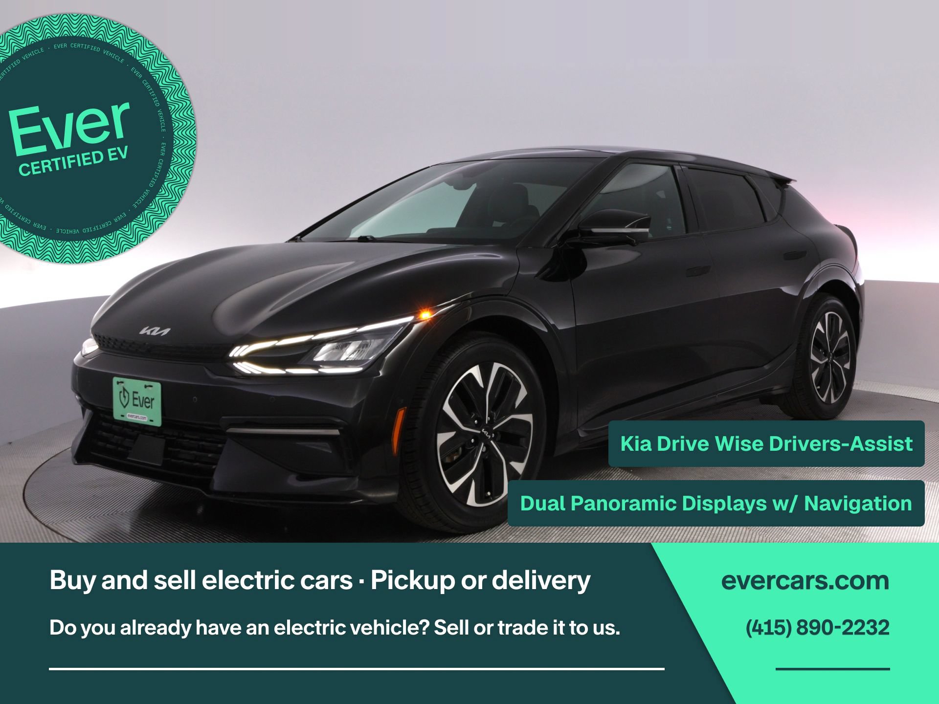 Used 2024 Kia EV6 GT-Line w/ GT-Line White Seat Package