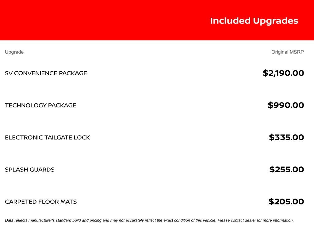 Used 2024 Nissan Frontier SV w/ SV Convenience Package image 10