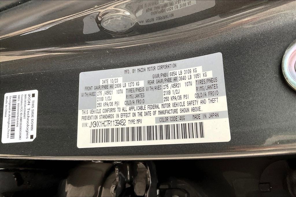 Certified 2024 MAZDA CX-90 3.3 Turbo S image 33