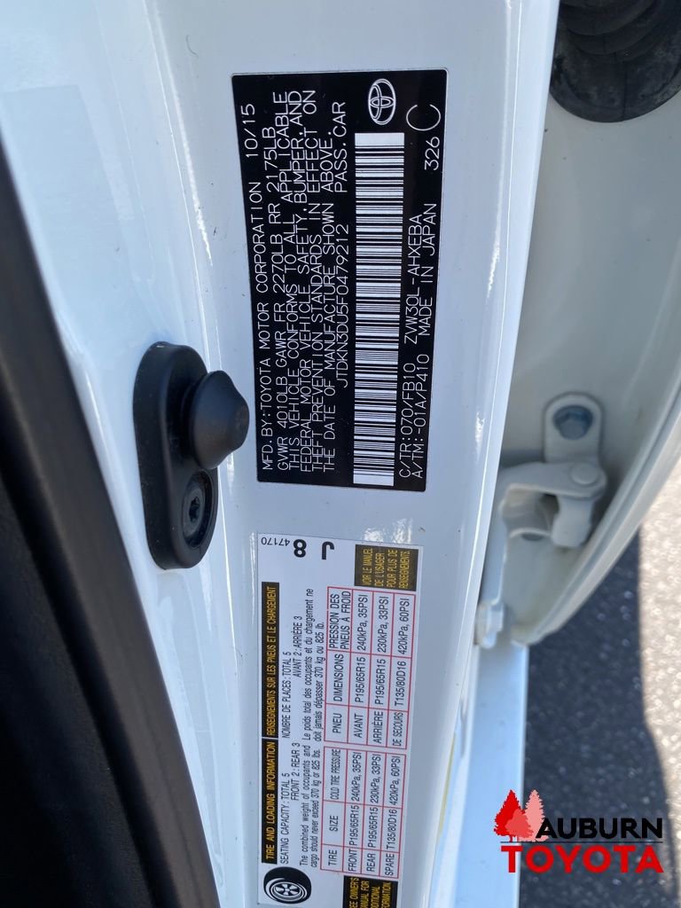 Used 2015 Toyota Prius Two FWD image 28
