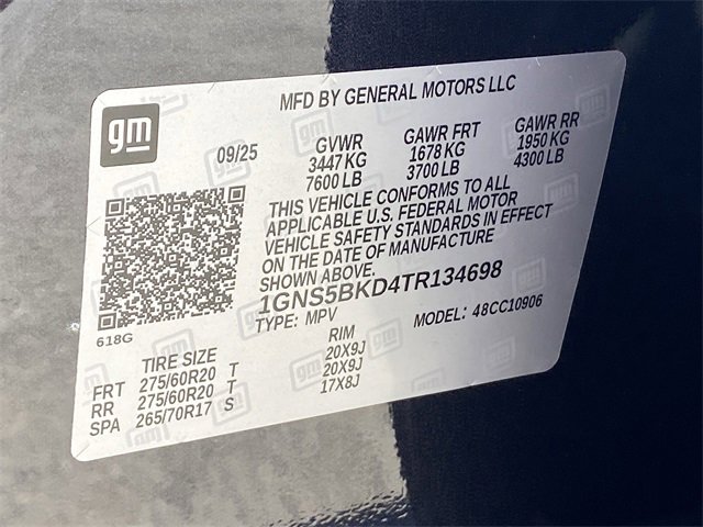 New 2026 Chevrolet Suburban LS w/ LPO, Dark Essentials Package image 31