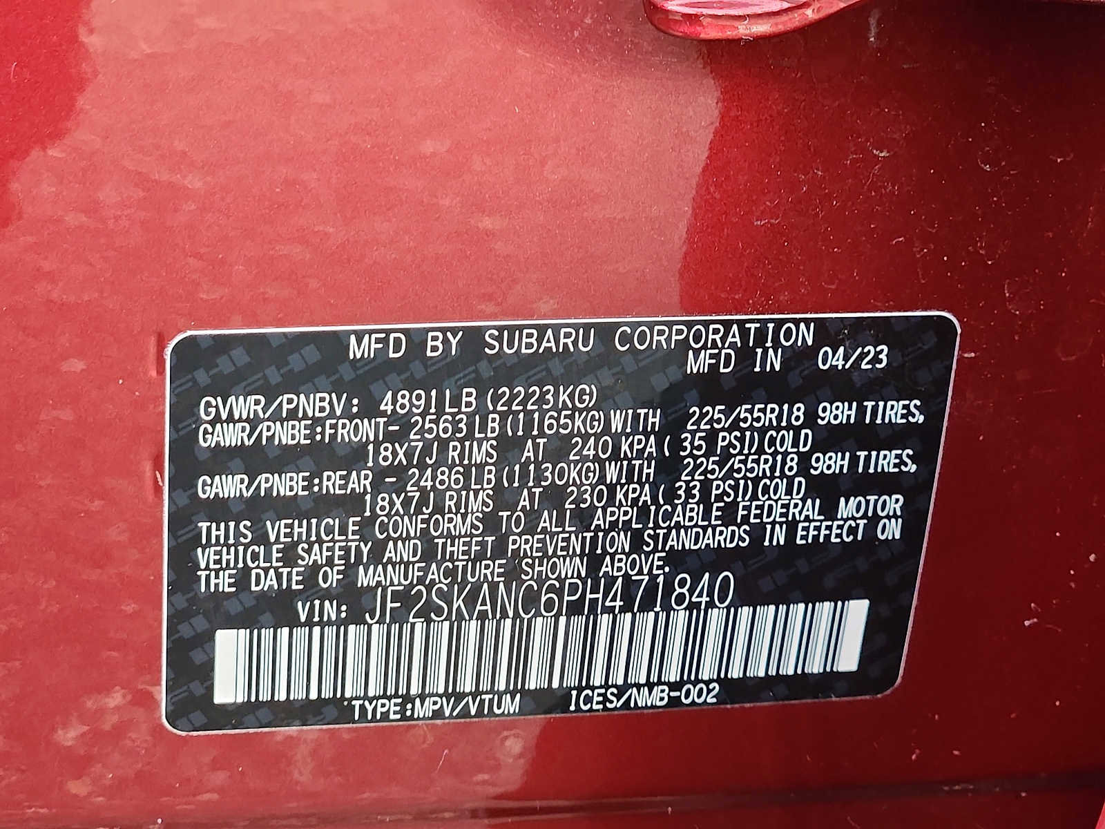 Used 2023 Subaru Forester Limited AWD/4WD image 28