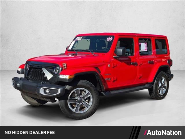 Used 2020 Jeep Wrangler Unlimited Sahara w/ Uconnect 4C Nav & Sound Group