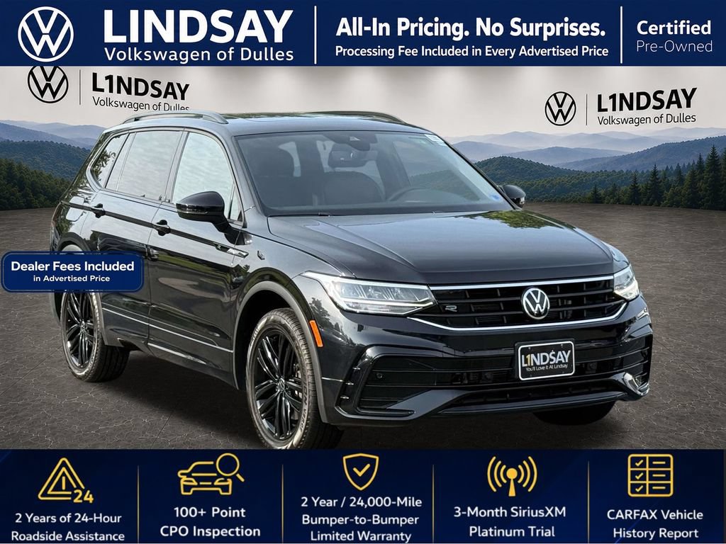 Certified 2022 Volkswagen Tiguan SE R-Line FWD image 1