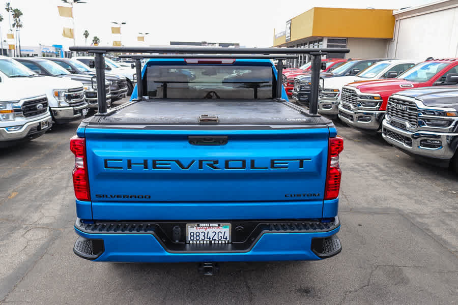 Used 2024 Chevrolet Silverado 1500 Custom w/ LPO, Dark Essentials Package RWD image 25
