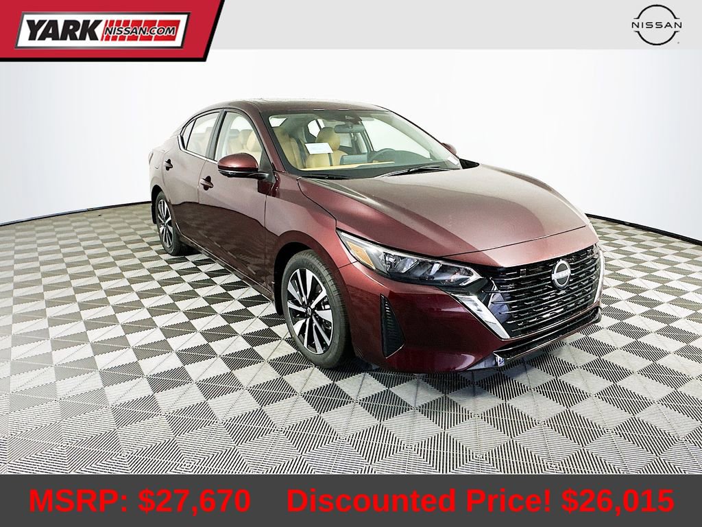 New 2025 Nissan Sentra SV w/ SV Premium Package