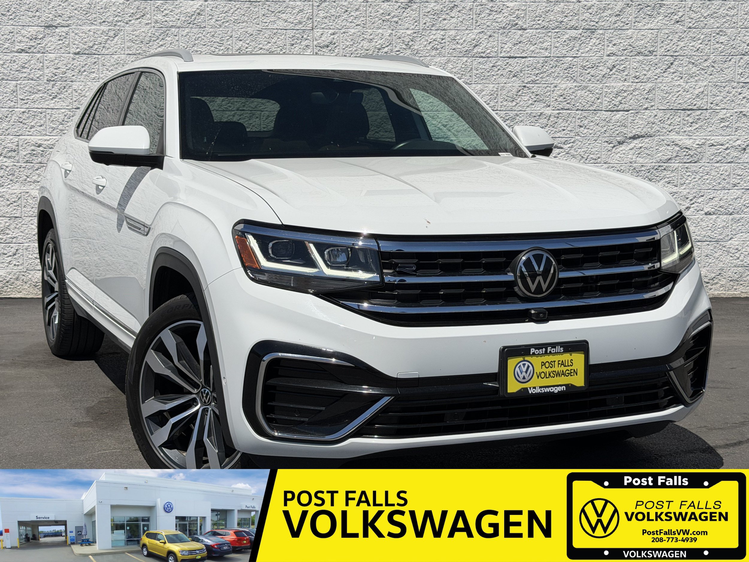 Used 2020 Volkswagen Atlas Cross Sport SEL Premium R-Line AWD/4WD image 1