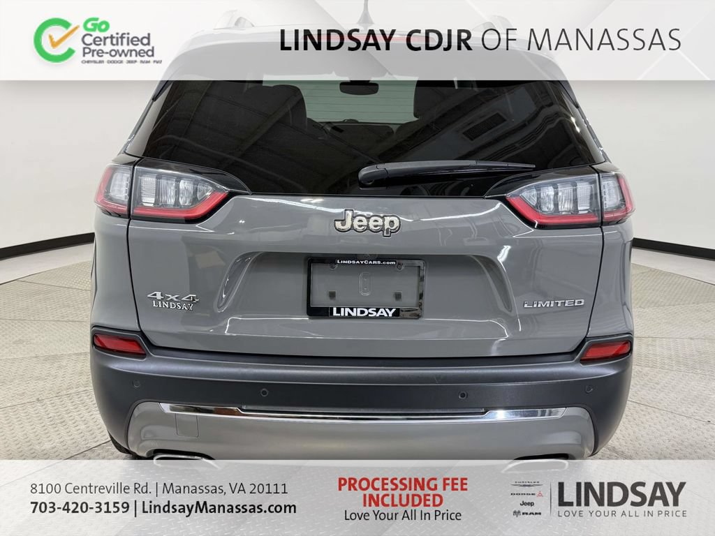 Certified 2020 Jeep Cherokee Limited AWD/4WD image 8