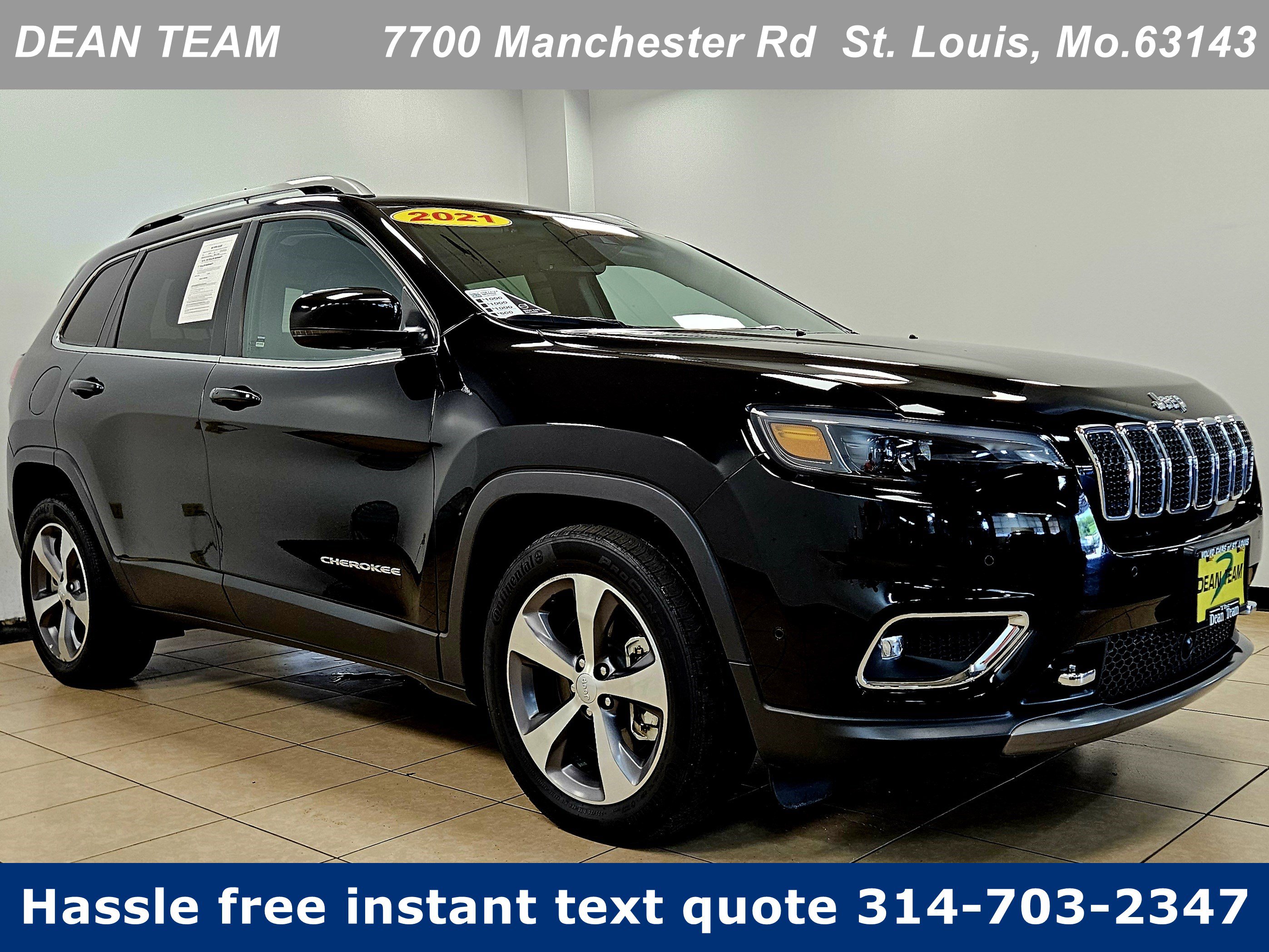 Used 2021 Jeep Cherokee Limited w/ Elite Package