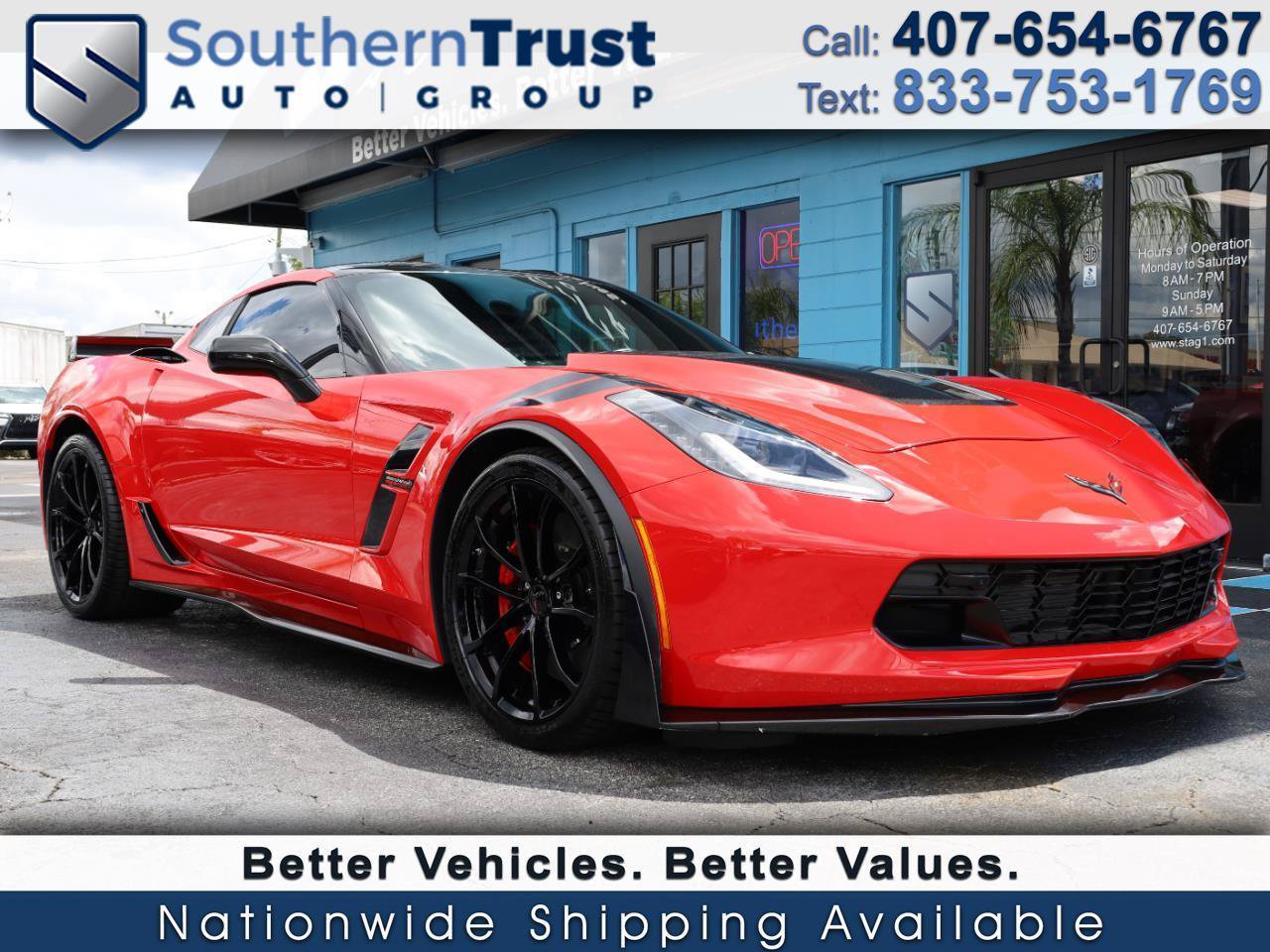 Used 2017 Chevrolet Corvette Grand Sport