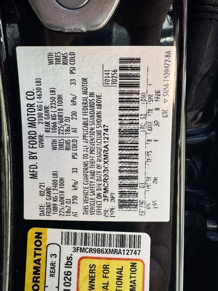 Used 2021 Ford Bronco Sport Big Bend AWD/4WD image 29