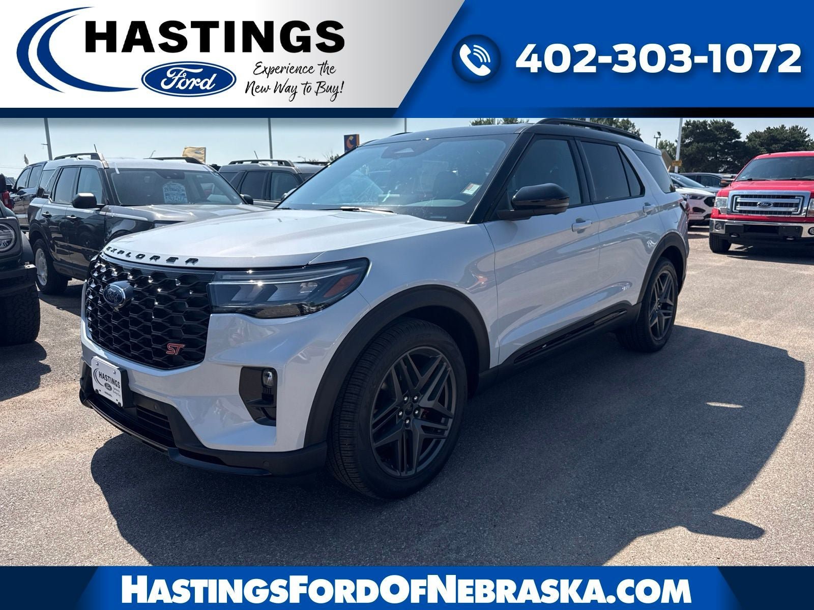 New 2026 Ford Explorer ST w/ Sun And Sound Package