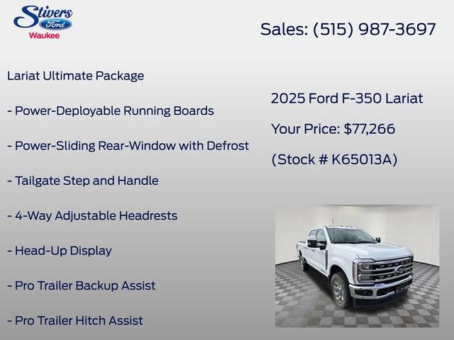 Used 2025 Ford F350 Lariat w/ Lariat Ultimate Package AWD/4WD image 22
