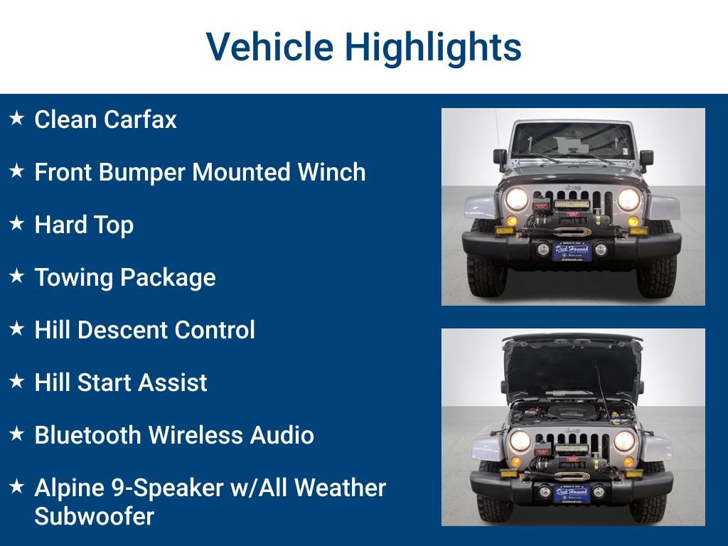 Used 2015 Jeep Wrangler Unlimited Rubicon w/ Connectivity Group AWD/4WD image 3